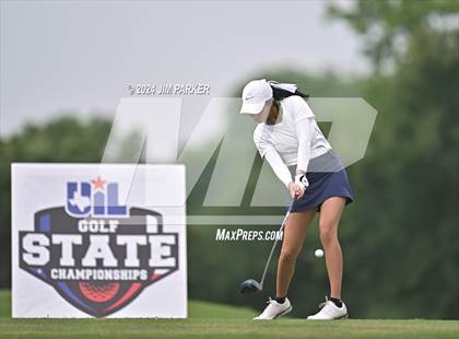 Thumbnail 1 in UIL 6A Golf State Finals (Round 1) photogallery.