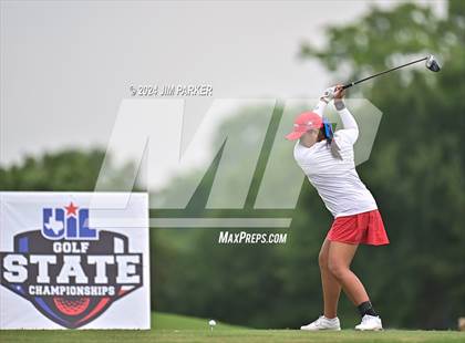 Thumbnail 3 in UIL 6A Golf State Finals (Round 1) photogallery.