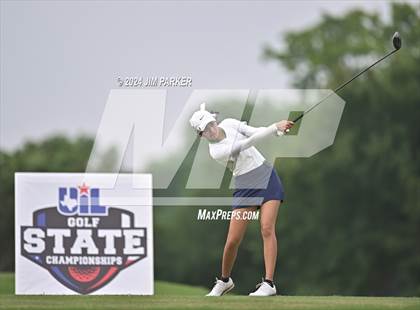 Thumbnail 2 in UIL 6A Golf State Finals (Round 1) photogallery.