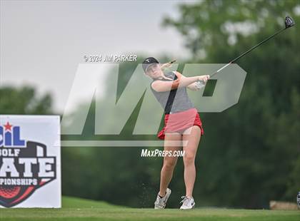 Thumbnail 2 in UIL 6A Golf State Finals (Round 1) photogallery.