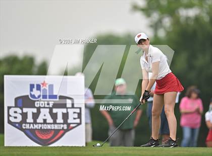 Thumbnail 3 in UIL 6A Golf State Finals (Round 1) photogallery.