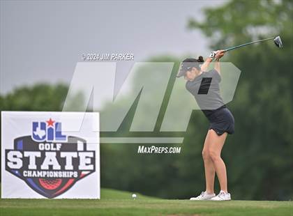 Thumbnail 2 in UIL 6A Golf State Finals (Round 1) photogallery.
