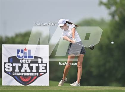 Thumbnail 3 in UIL 6A Golf State Finals (Round 1) photogallery.