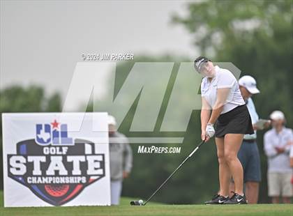 Thumbnail 2 in UIL 6A Golf State Finals (Round 1) photogallery.