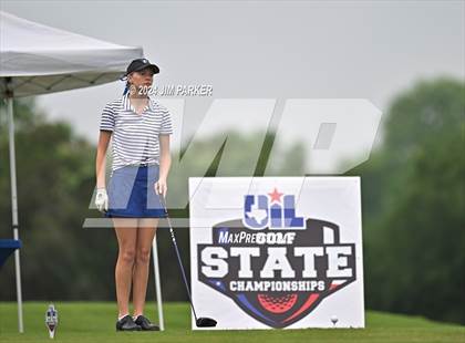 Thumbnail 1 in UIL 6A Golf State Finals (Round 1) photogallery.
