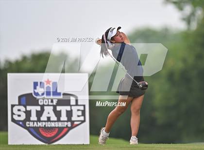 Thumbnail 2 in UIL 6A Golf State Finals (Round 1) photogallery.