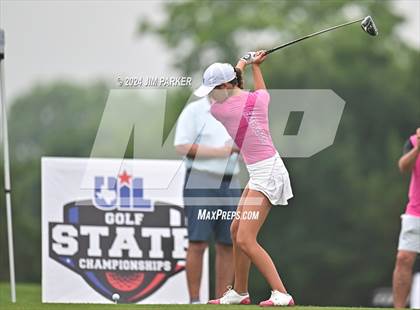 Thumbnail 1 in UIL 6A Golf State Finals (Round 1) photogallery.