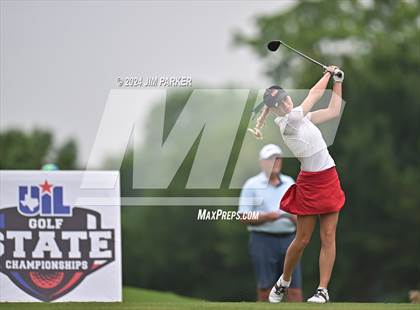 Thumbnail 1 in UIL 6A Golf State Finals (Round 1) photogallery.