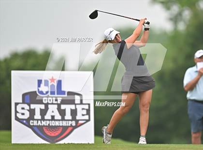 Thumbnail 2 in UIL 6A Golf State Finals (Round 1) photogallery.