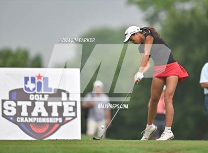 Thumbnail 2 in UIL 6A Golf State Finals (Round 1) photogallery.