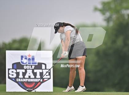 Thumbnail 1 in UIL 6A Golf State Finals (Round 1) photogallery.