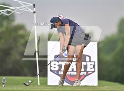 Thumbnail 1 in UIL 6A Golf State Finals (Round 1) photogallery.