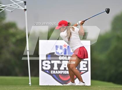 Thumbnail 3 in UIL 6A Golf State Finals (Round 1) photogallery.