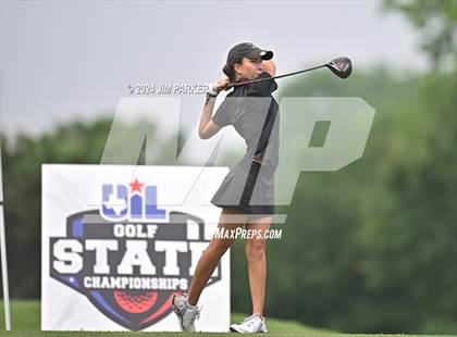Thumbnail 1 in UIL 6A Golf State Finals (Round 1) photogallery.