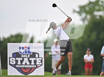 Thumbnail 1 in UIL 6A Golf State Finals (Round 1) photogallery.