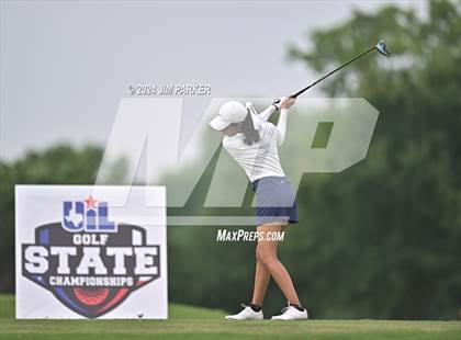 Thumbnail 2 in UIL 6A Golf State Finals (Round 1) photogallery.