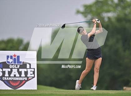 Thumbnail 2 in UIL 6A Golf State Finals (Round 1) photogallery.