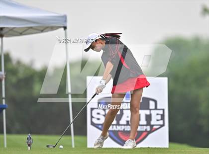 Thumbnail 2 in UIL 6A Golf State Finals (Round 1) photogallery.