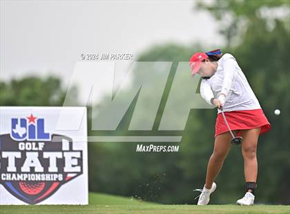 Thumbnail 2 in UIL 6A Golf State Finals (Round 1) photogallery.
