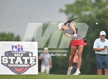 Thumbnail 3 in UIL 6A Golf State Finals (Round 1) photogallery.