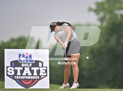 Thumbnail 2 in UIL 6A Golf State Finals (Round 1) photogallery.