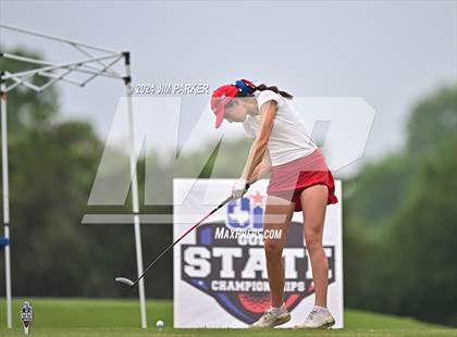 Thumbnail 2 in UIL 6A Golf State Finals (Round 1) photogallery.