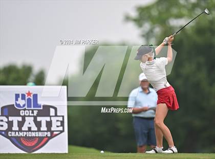 Thumbnail 2 in UIL 6A Golf State Finals (Round 1) photogallery.