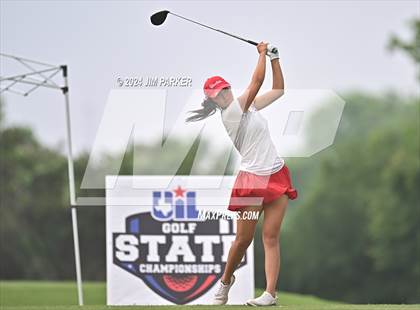 Thumbnail 2 in UIL 6A Golf State Finals (Round 1) photogallery.