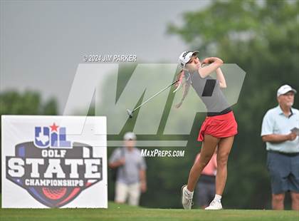 Thumbnail 2 in UIL 6A Golf State Finals (Round 1) photogallery.
