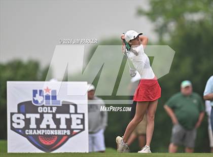 Thumbnail 2 in UIL 6A Golf State Finals (Round 1) photogallery.