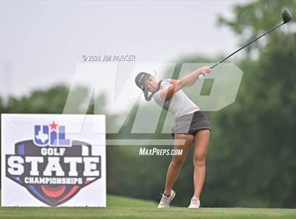Thumbnail 1 in UIL 6A Golf State Finals (Round 1) photogallery.