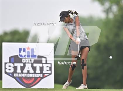 Thumbnail 1 in UIL 6A Golf State Finals (Round 1) photogallery.