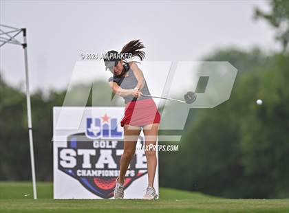 Thumbnail 2 in UIL 6A Golf State Finals (Round 1) photogallery.