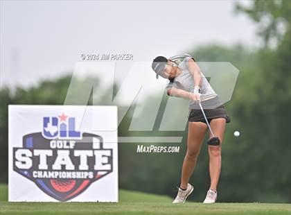 Thumbnail 2 in UIL 6A Golf State Finals (Round 1) photogallery.