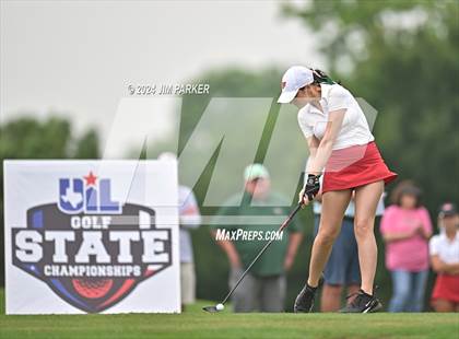 Thumbnail 2 in UIL 6A Golf State Finals (Round 1) photogallery.