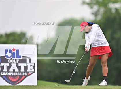 Thumbnail 1 in UIL 6A Golf State Finals (Round 1) photogallery.