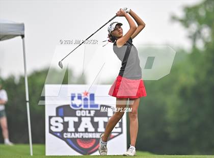 Thumbnail 1 in UIL 6A Golf State Finals (Round 1) photogallery.