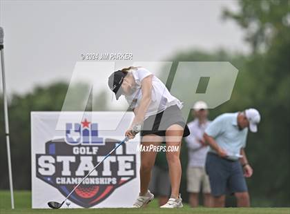 Thumbnail 3 in UIL 6A Golf State Finals (Round 1) photogallery.