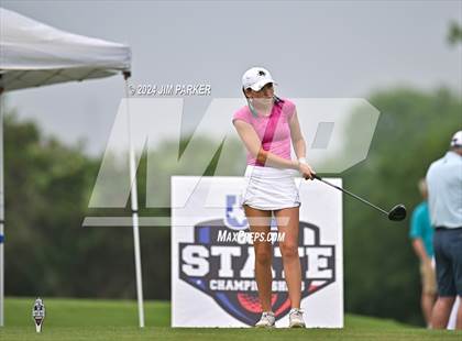 Thumbnail 2 in UIL 6A Golf State Finals (Round 1) photogallery.