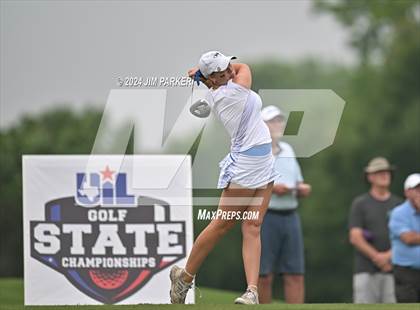 Thumbnail 2 in UIL 6A Golf State Finals (Round 1) photogallery.