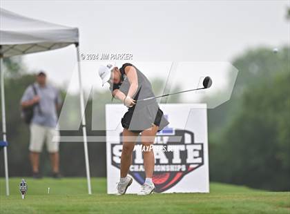 Thumbnail 2 in UIL 6A Golf State Finals (Round 1) photogallery.