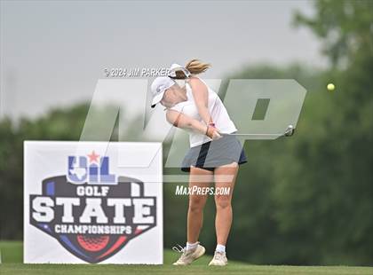 Thumbnail 2 in UIL 6A Golf State Finals (Round 1) photogallery.