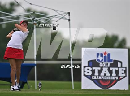 Thumbnail 2 in UIL 6A Golf State Finals (Round 1) photogallery.