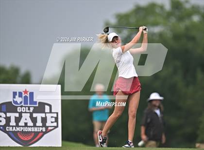 Thumbnail 1 in UIL 6A Golf State Finals (Round 1) photogallery.