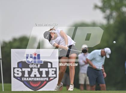Thumbnail 1 in UIL 6A Golf State Finals (Round 1) photogallery.