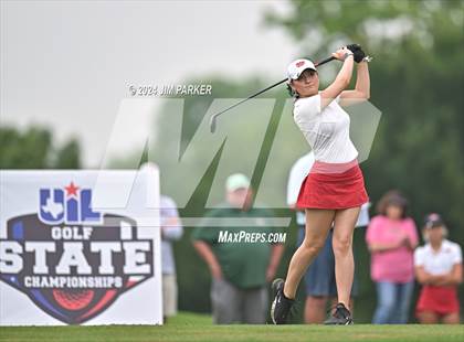 Thumbnail 2 in UIL 6A Golf State Finals (Round 1) photogallery.