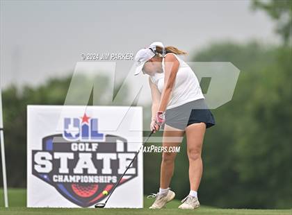 Thumbnail 1 in UIL 6A Golf State Finals (Round 1) photogallery.