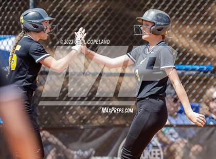 Thumbnail 2 in Sequoyah vs Haralson County (GHSA Slowpitch Elimination) photogallery.