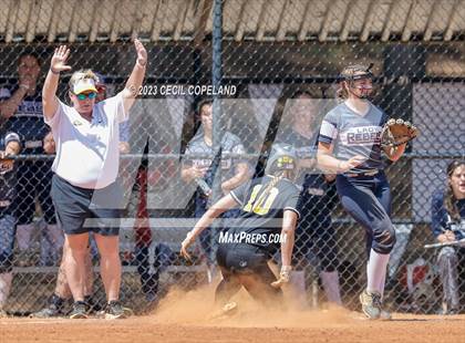 Thumbnail 2 in Sequoyah vs Haralson County (GHSA Slowpitch Elimination) photogallery.