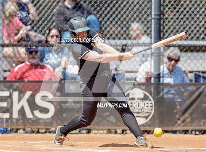 Thumbnail 2 in Sequoyah vs Haralson County (GHSA Slowpitch Elimination) photogallery.